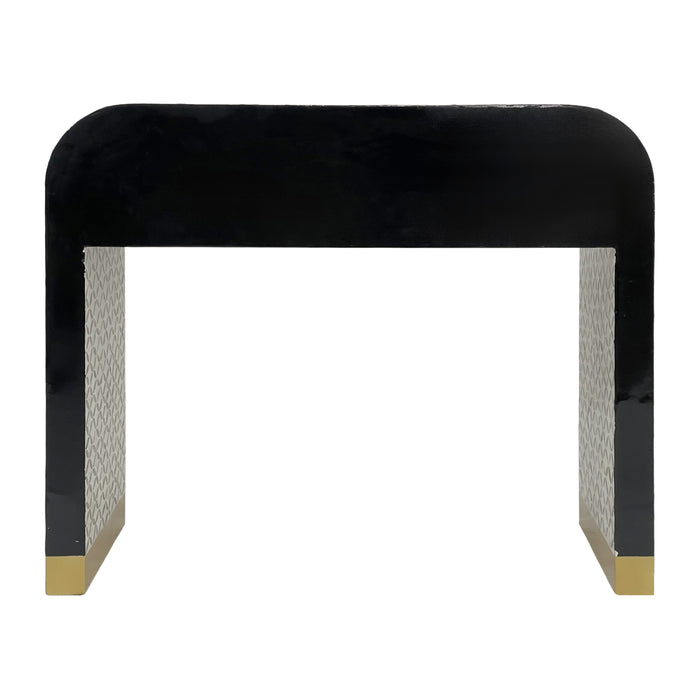 Luna Mother of Pearl Hand Inlay Console Table