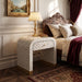 Luna Mother of Pearl Hand Inlay Bedside Table