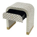 Luna Mother of Pearl Hand Inlay Bedside Table