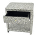 Pearl Flora Mother of Pearl Inlay Bedside Table
