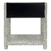 Pearl Flora Mother of Pearl Inlay Bedside Table