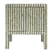 Contour Mother of Pearl Hand Inlay Bedside Table