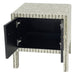Contour Mother of Pearl Hand Inlay Bedside Table
