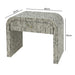 Contour Mosaic Mother of Pearl Hand Inlay Bedside Table