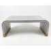 Pearl Wave Mother of Pearl Inlay Coffee Table