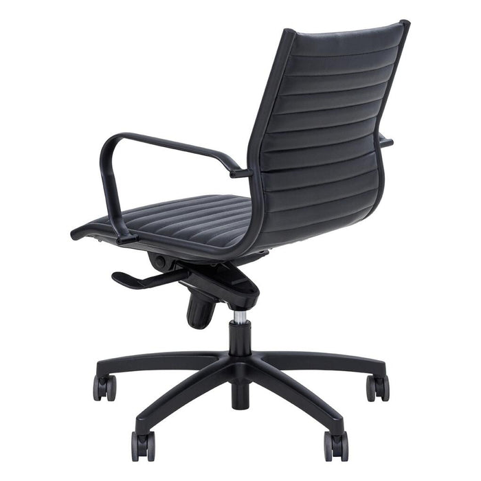 Black Metro Mid-Back Executive Chair