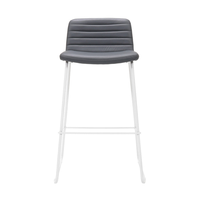 Pixel 630 Stool - French Navy/White