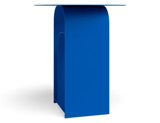 Forme Side Table - Cobalt Blue, Wood, 38cm W