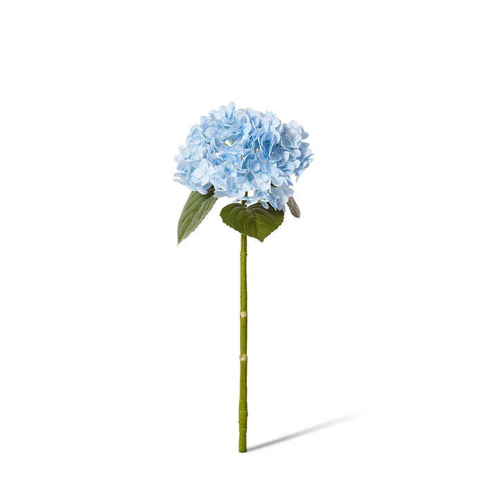 Hydrangea Classic Stem (RT) Pack of 12 - Light Blue, 52cm (H)