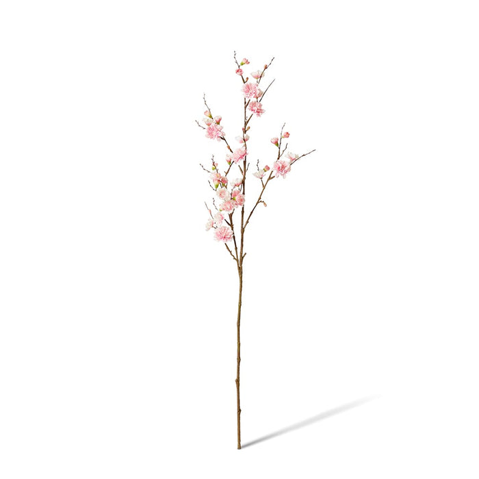 Blossom Plum Spray Pack of 12 - Pink, 86cm (H)