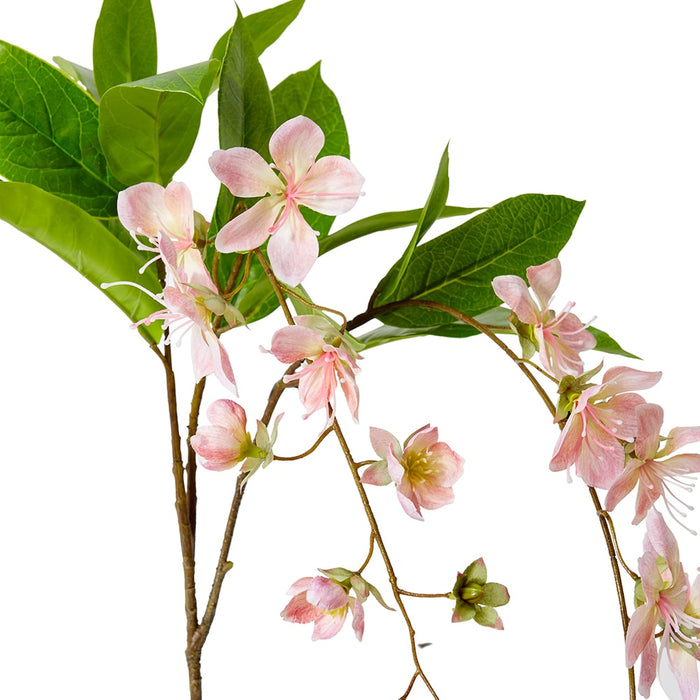 Island Blossom Spray Pack of 6 - Pink, 104cm (H)