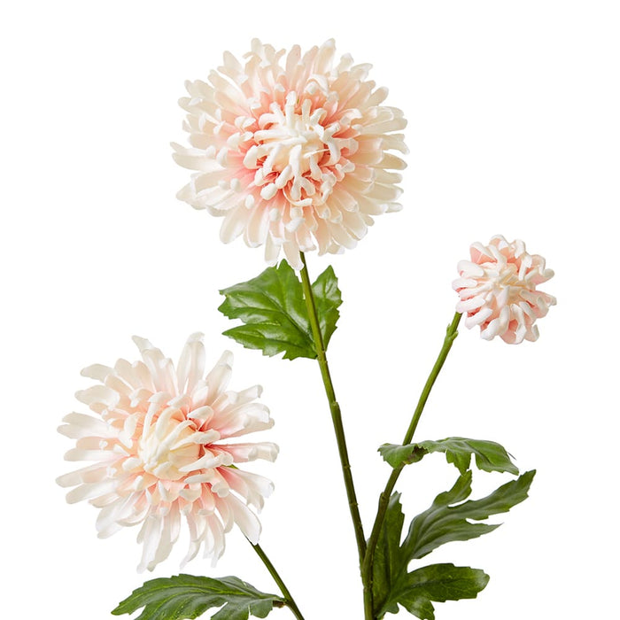 Chrysanthemum Spray Pack of 12 - Pink, 64cm (H)