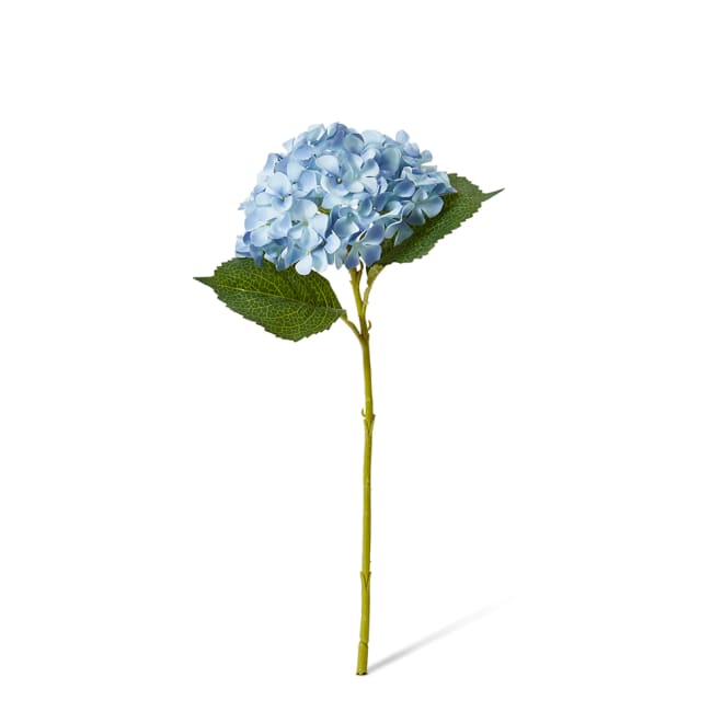 Hydrangea Garden Small Stem Pack Of 12 - Blue, 47cm (H)