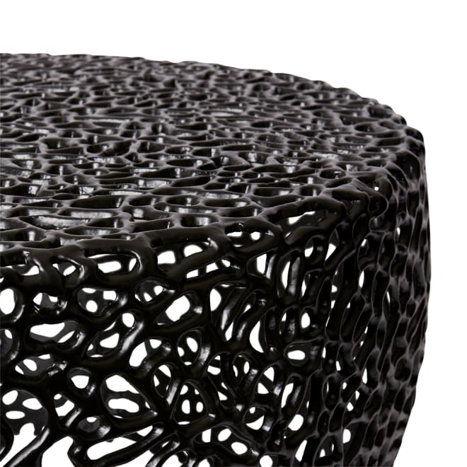 Ishaan Coffee Table - Black, 38cm (H)
