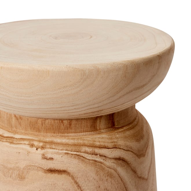 Draven Stool - Natural, 45cm (H)