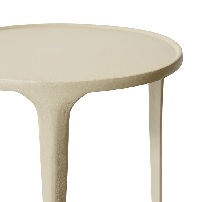Azure Side Table - Beige, 50cm (H)