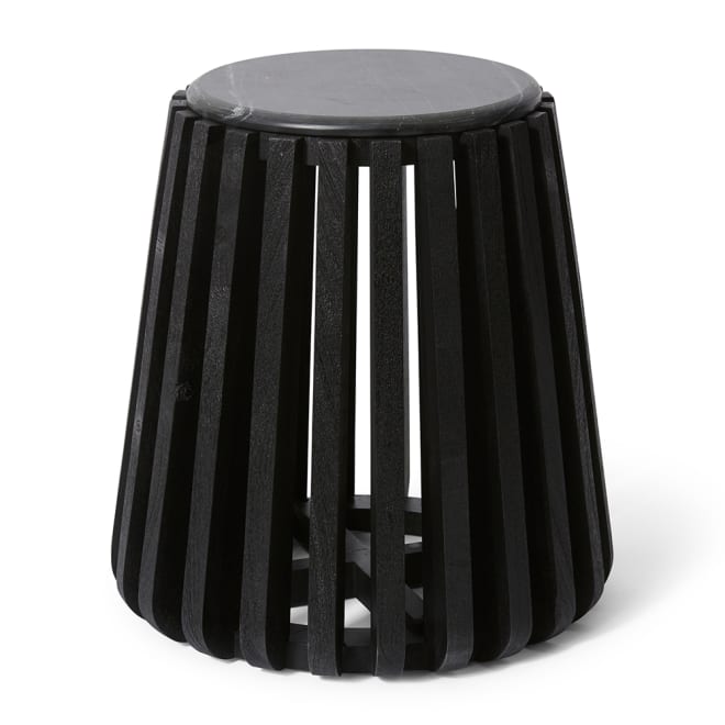 Azuka Side Table - Black/Black, 50cm (H)