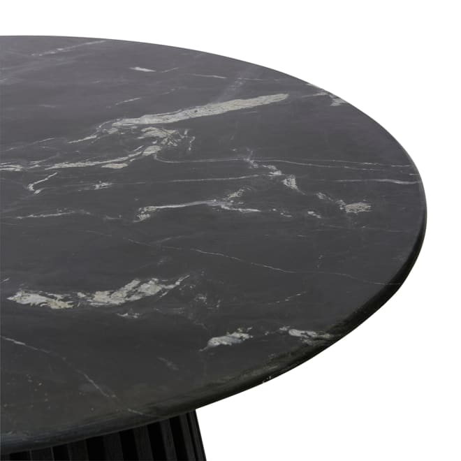 Azuka Dining Table - Black, 76cm (H)