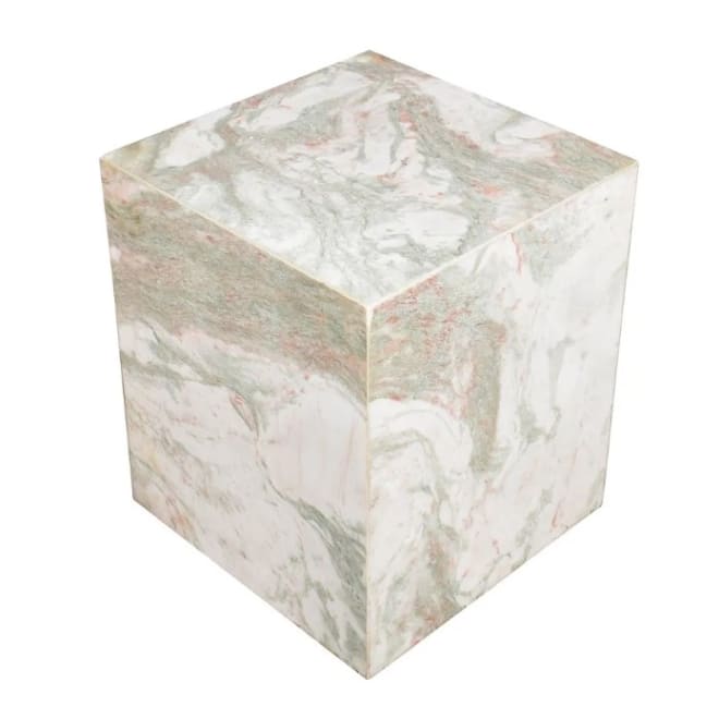 Travis Ony x Side Table - Cream, 45cm (H)