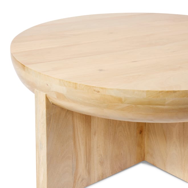 Seth Coffee Table - Natural, 45cm (H)