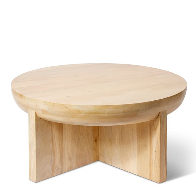 Seth Coffee Table - Natural, 45cm (H)