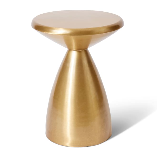 Lencho Side Table - Gold, 46cm (H)