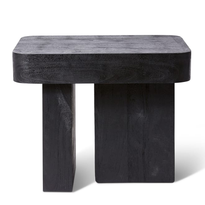 Furaha Side Table - Black, 50cm (H)