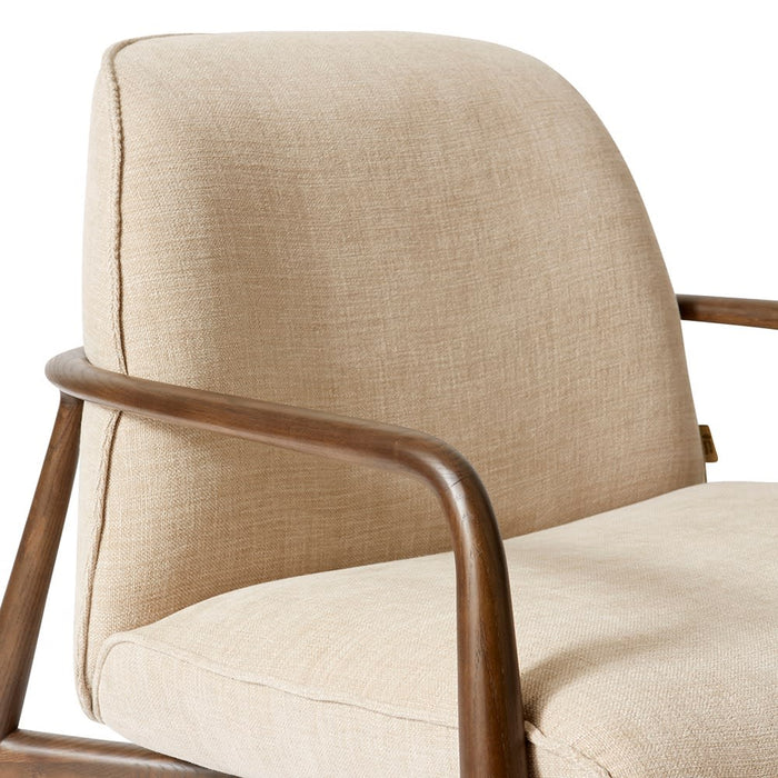 Elio Chair - Beige/Brown, 77cm (H)