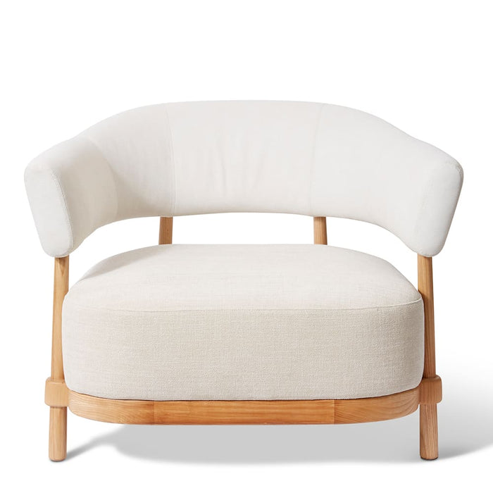 Leon Chair - Cream/Natural, 71cm (H)