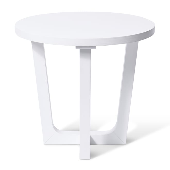 Jengo Side Table - White, 55cm (H)