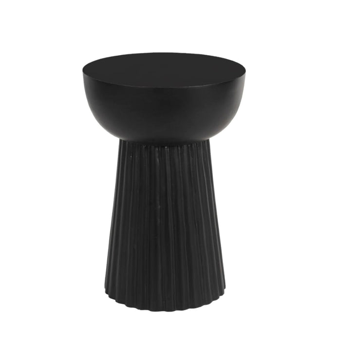 Layla Side Table - Black, 50cm (H)