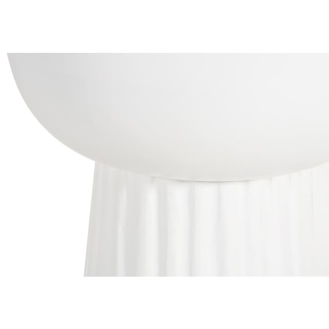 Layla Side Table - White, 50cm (H)