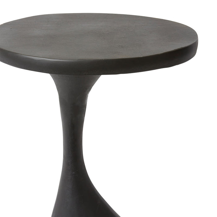 Walta Side Table - Black, 60cm (H)