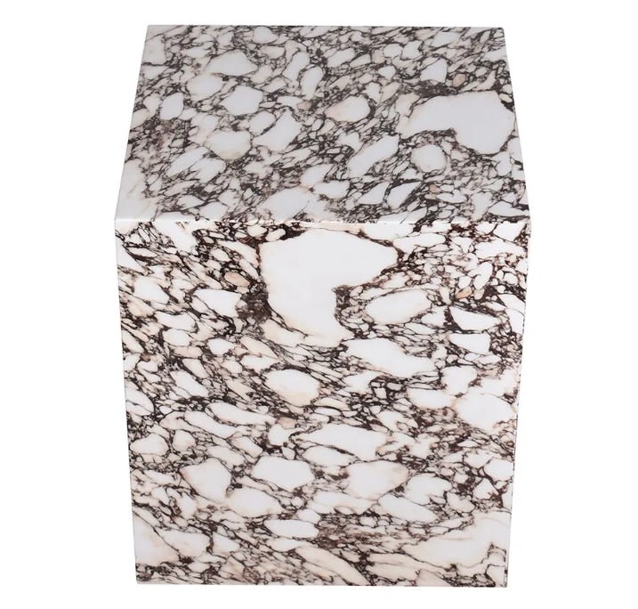 Jameka Side Table Resin - Multi, 45cm (H)