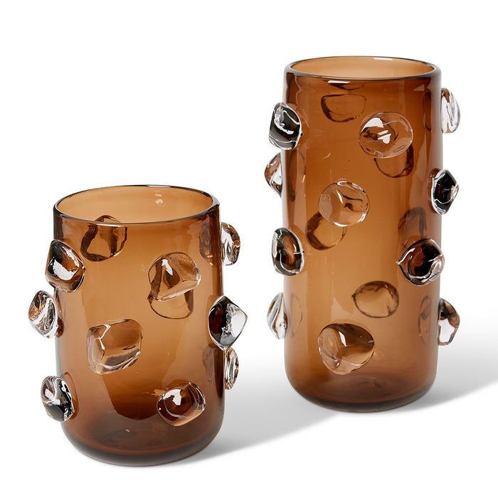 Isoke Vase - Brown, 23cm (H)