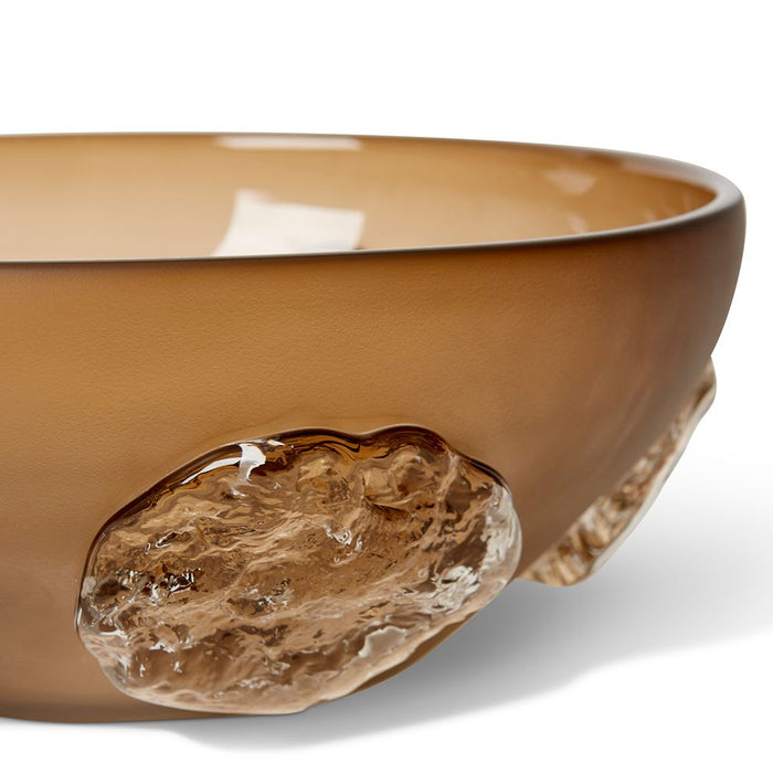Rafiki Bowl - Brown, 13cm (H)
