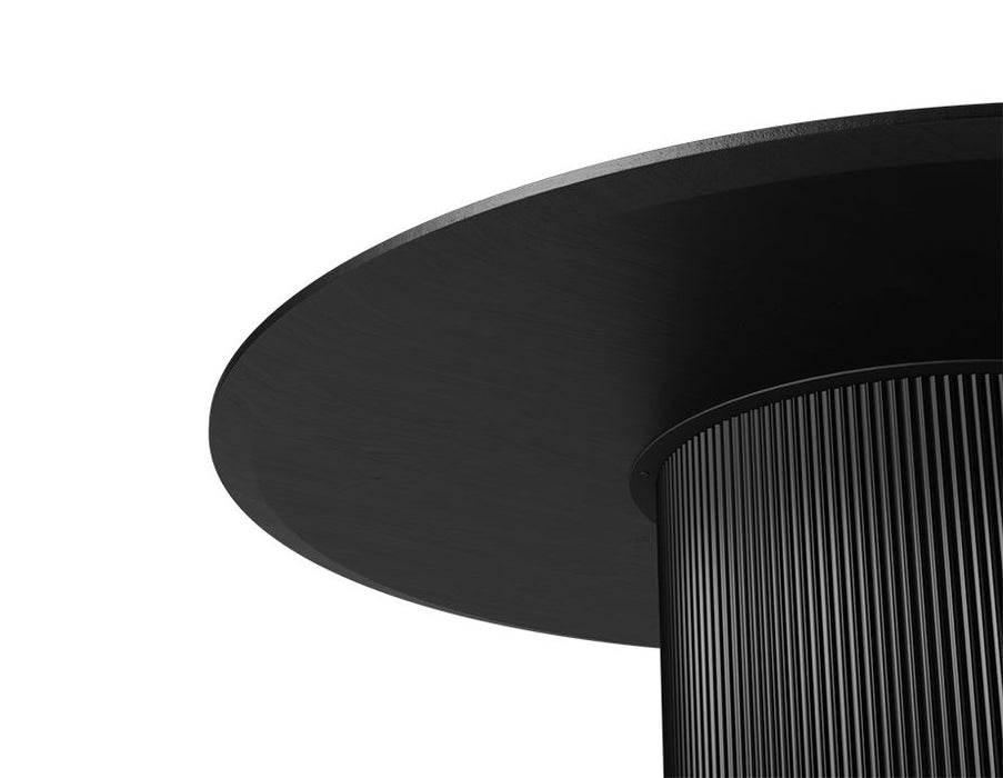 Mimi Dining Table - Black - Black - 155cm