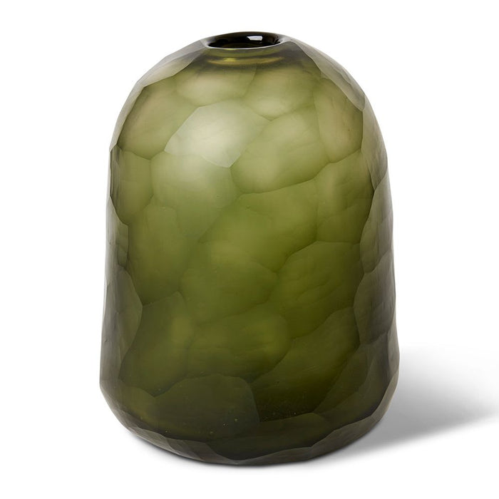 Kimoni Vase - Green, 25cm (H)