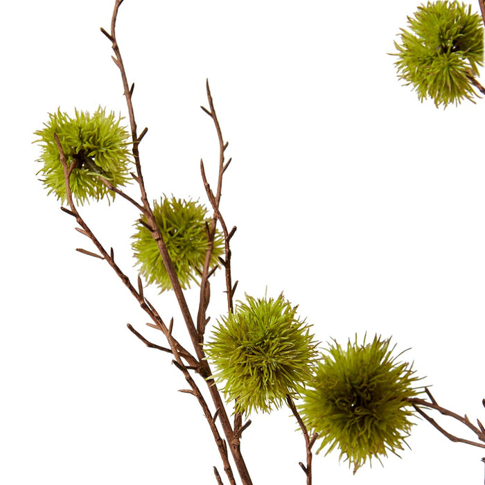 Spikey Chestnut Branch Pack of 12 - Green, 106cm (H)