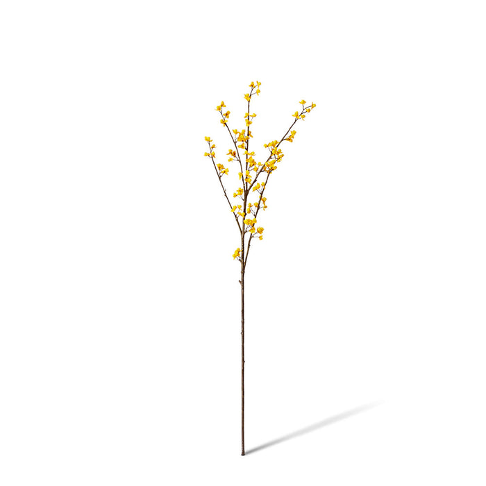 Autumn Berry Branch Pack of 12 - Yellow, 81cm (H)