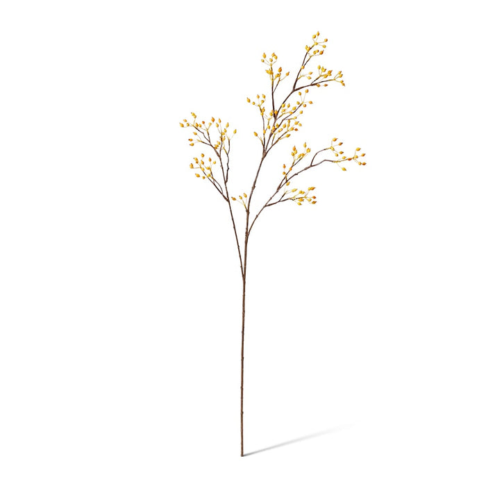 Rosehip Mini Spray Pack of 12 - Yellow, 99cm (H)