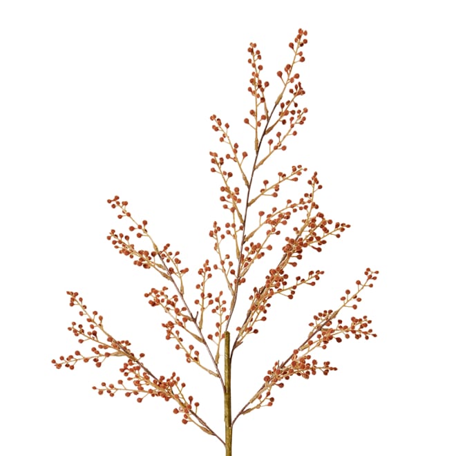 Willow Mini Spray Pack Of 12 - Rust, 85cm (H)