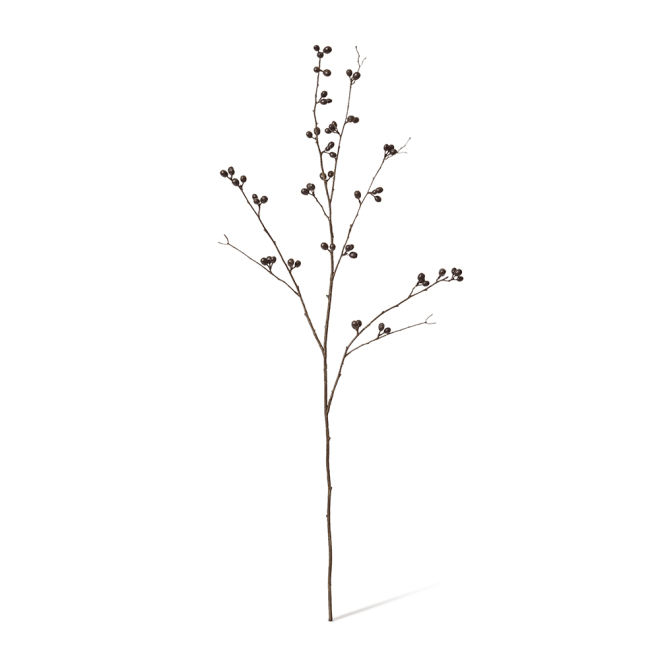 Bean Branch Pack Of 12 - Burgundy, 103cm (H)