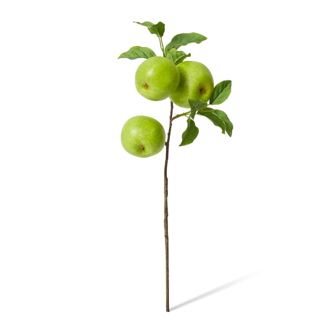 Apple Branch Spray Pack Of 12 - Green, 51cm (H)