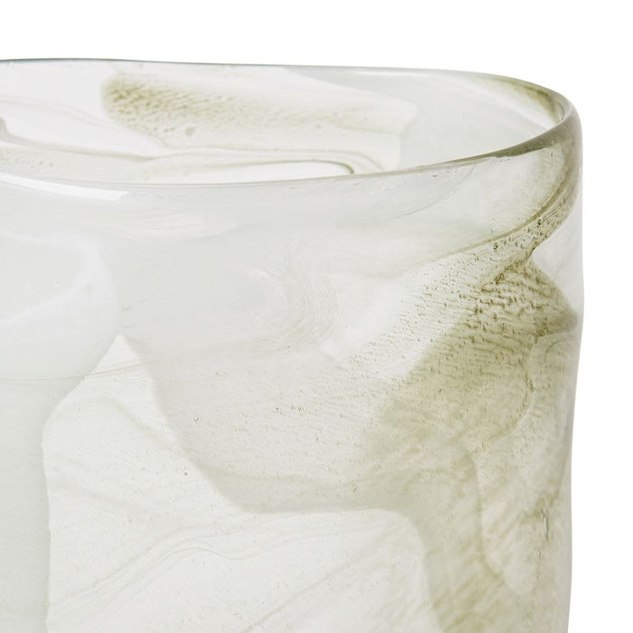 Dalila Vase - Green, 38cm (H)