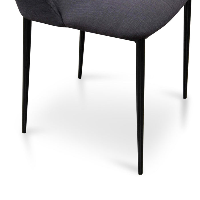 CDC947-SD Dining Chair - Charcoal Grey