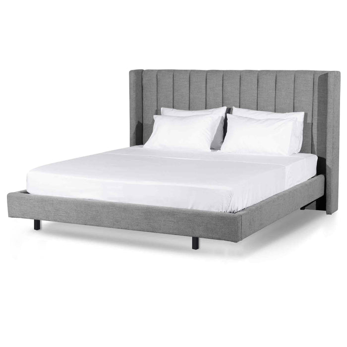 CBD8089-MI Queen Bed Frame - Flint Grey