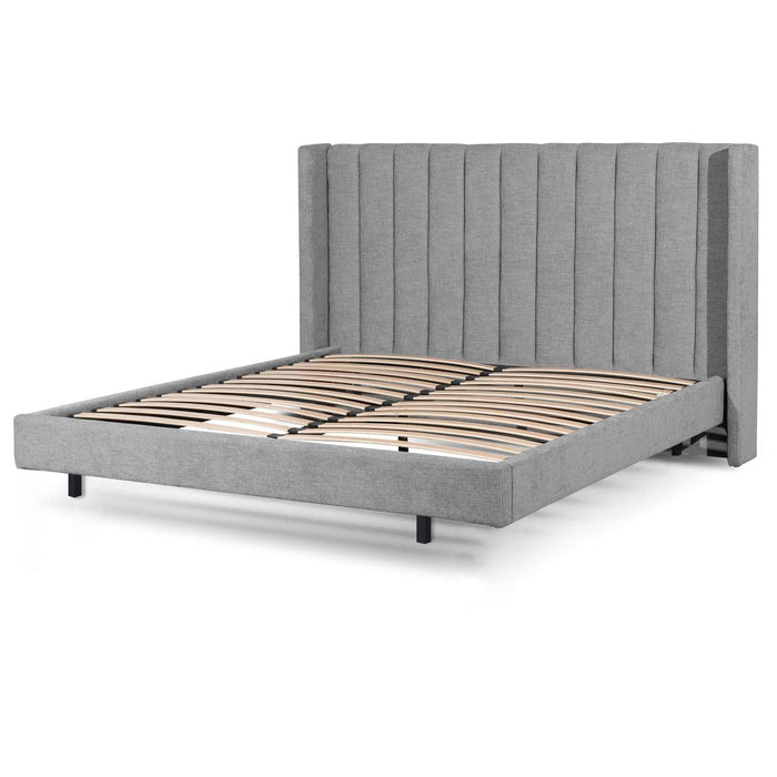 CBD8089-MI Queen Bed Frame - Flint Grey