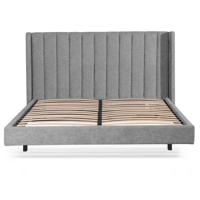 CBD8089-MI Queen Bed Frame - Flint Grey