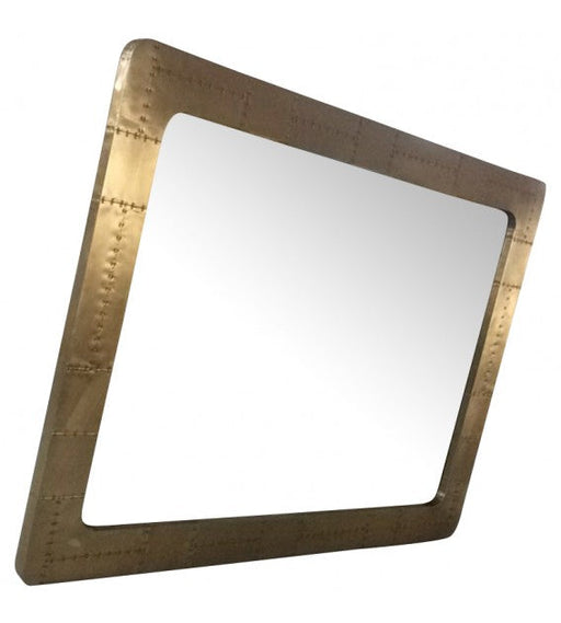 Aluminium Aviator Mirror detail